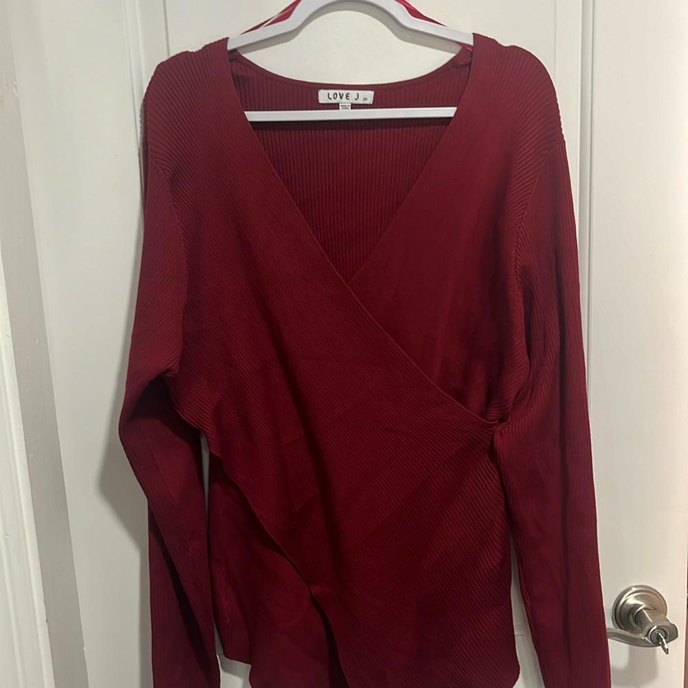 Asymmetrical sweater